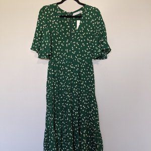 FAITHFULL THE BRAND Melia Floral Print Midi Dress